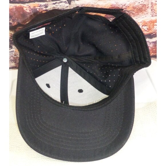 Richard Childress Racing Guaranteed Rate Black RCR Adjustable Baseball Cap Perfo - Picture 5 of 6